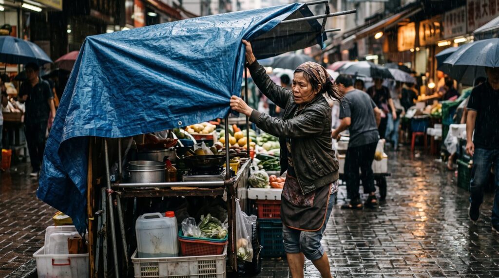Brocante en octobre près de chez moi : comment éviter l’annulation sous la pluie